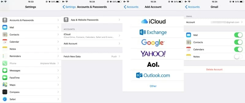 How do I get phone numbers backed up on iPhone