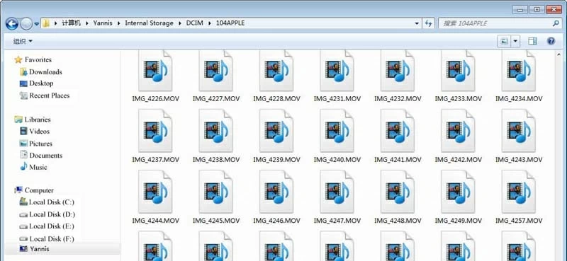 Transferring Videos from iPhone to Windows Computer