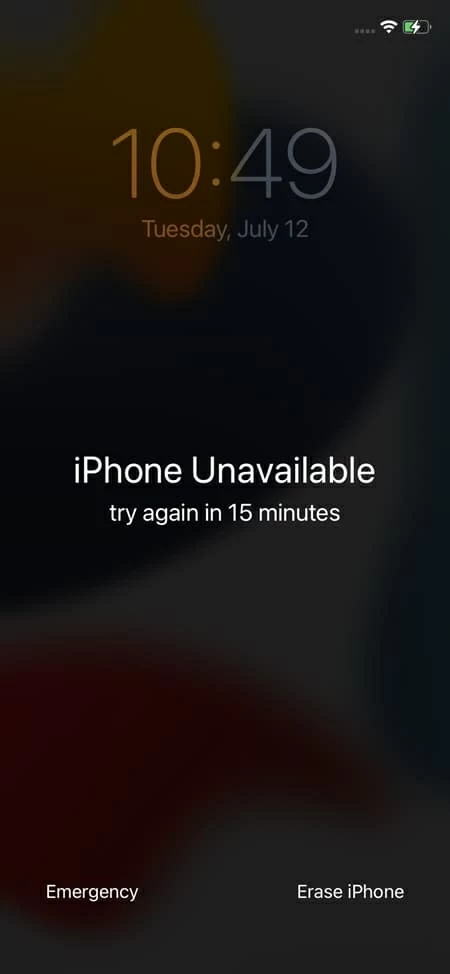 iPhone 13 Says iPhone Unavailable Try Again [SOLVED]
