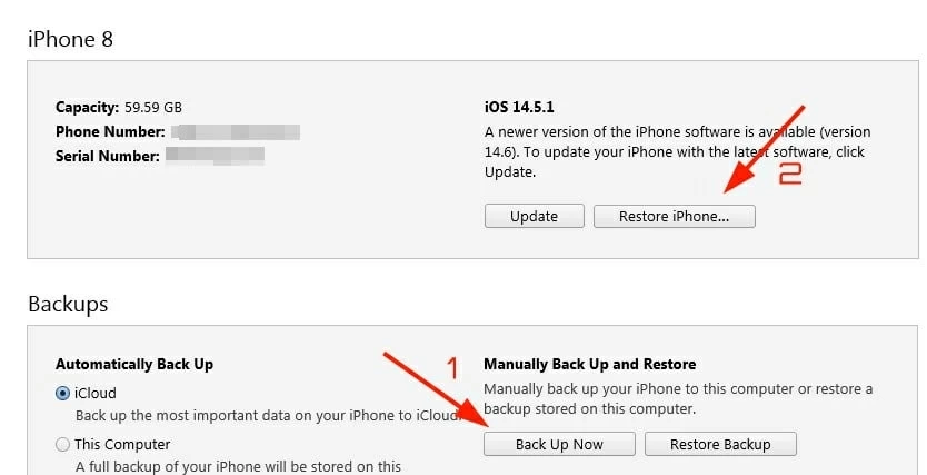 My Iphone 8 Is Disabled How To Unlock