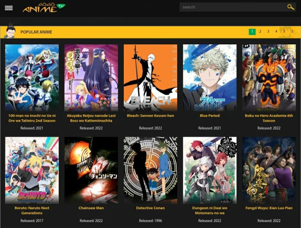 Gogoanime  Watch anime online English anime online HD 