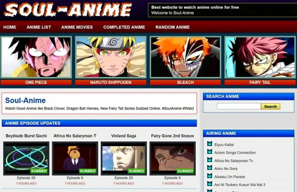 18 Free Anime Websites to watch in 2022
