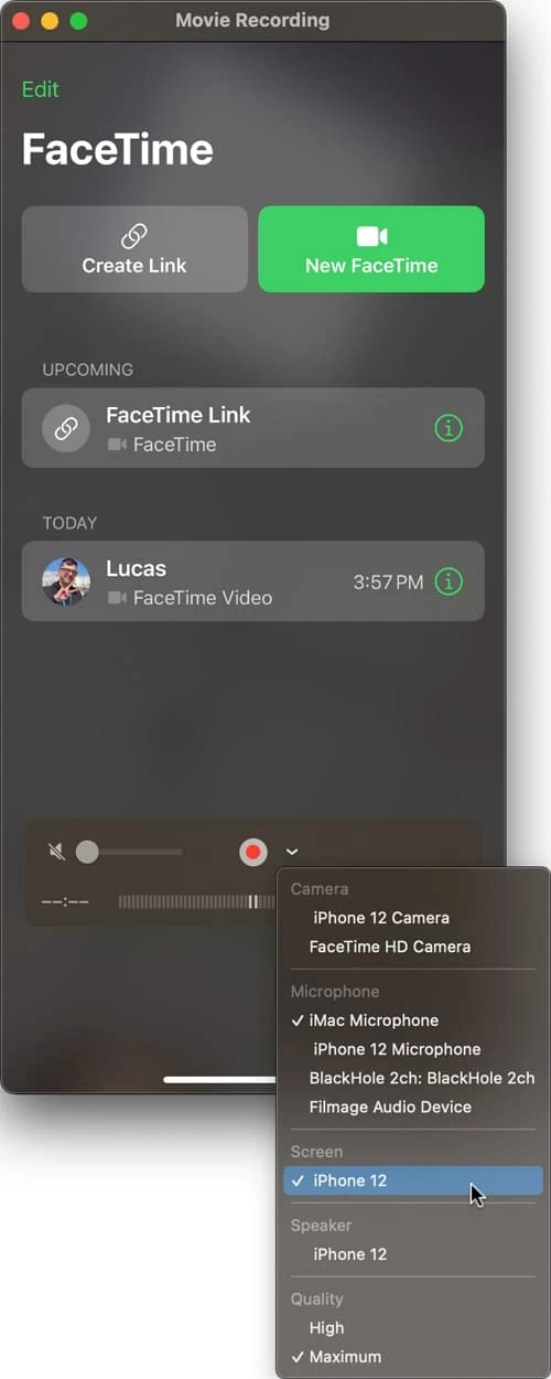 4 Ways to Record FaceTime Call with Audio on Mac/ iOS - AppGeeker