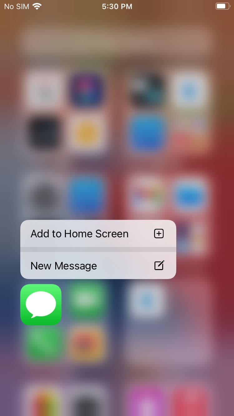 how to get text messages app back on iphone