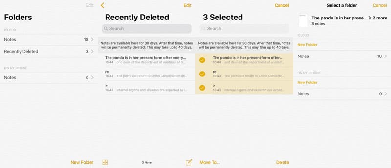 can i retrieve deleted notes on iphone x can i retrieve deleted notes on iphone x