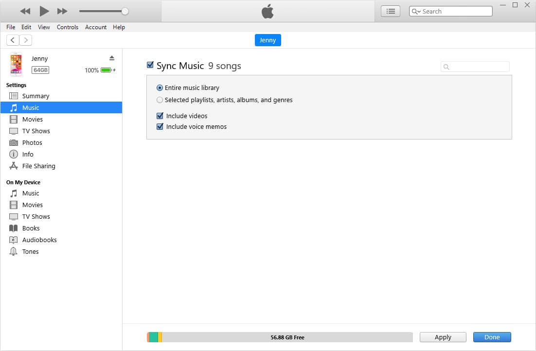 How to Sync Music from iTunes to iPhone AppGeeker