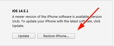 Restore iPhone 11 When It's Disabled