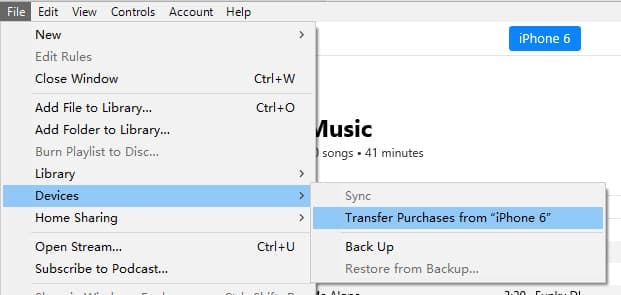 Download iPhone 6 Purchased Music from iTunes onto Windows 10 Free