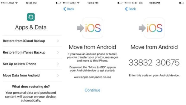 Free transfer from Android to iPhone with Move to iOS