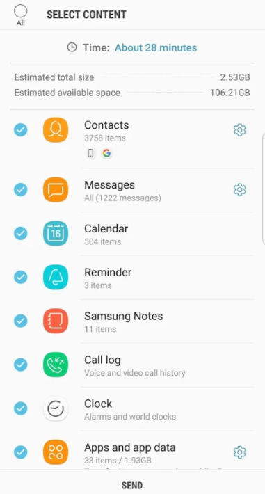 transfer messages from iPhone to Samsung free