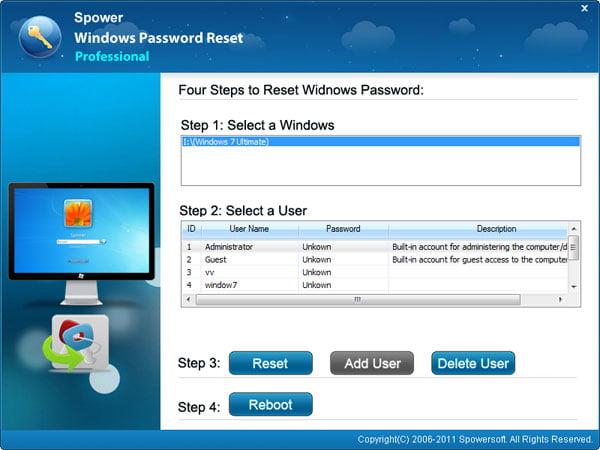 Change Windows 7 Password If You Forgot It